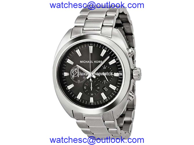 Michael Kors MK8270 Chronograph Dean Stainless Steel Bracelet Watch 48mm Michael Kors