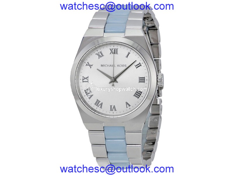 Michael Kors MK6150 Channing Silver Dial Stainless Steel Women's Watch Michael Kors