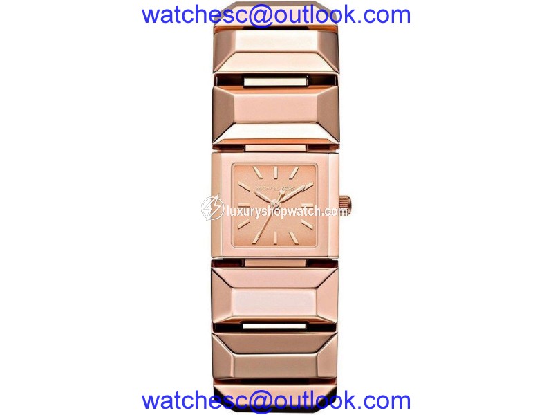 Michael Kors MK3165 Rose Gold Dial Rose Gold Stainless Steel Womens Watch Michael Kors