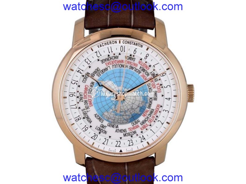 Vacheron Constantin Patrimony 18K Rose Gold & Leather 42.5mm Watch Vacheron Constantin