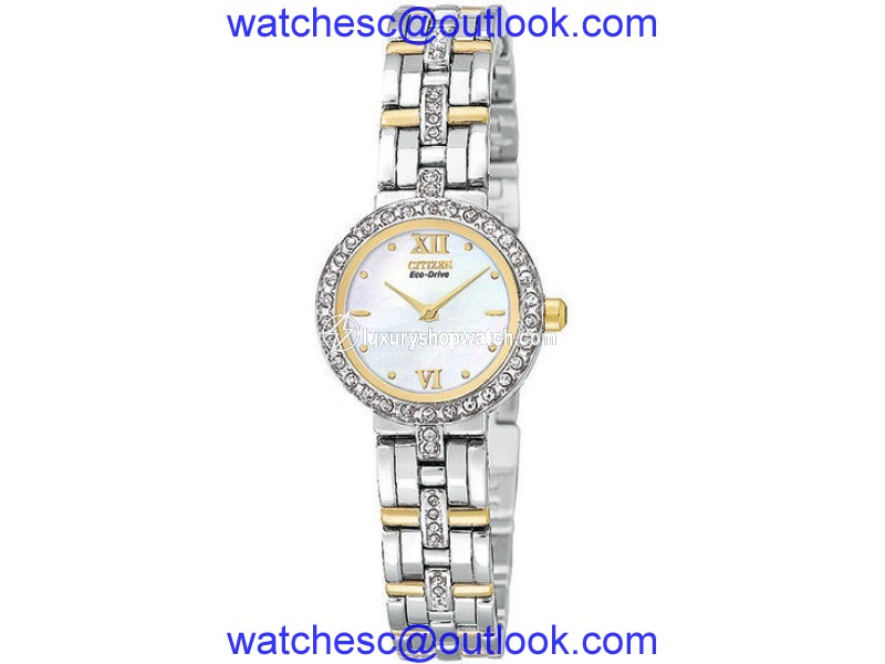 Citizen EW9124-55D Eco-Drive Silhouette Crystal Women's Watch Citizen