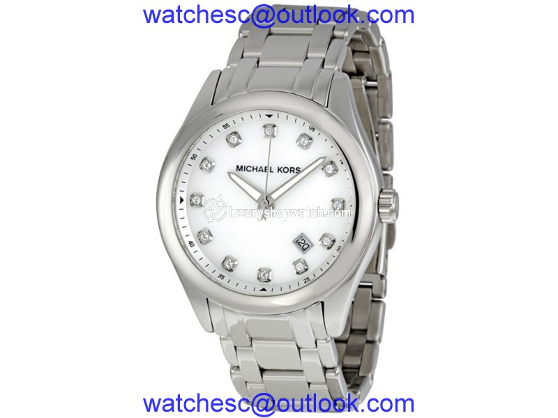 Michael Kors MK5325 Mother of Pearl Dial Stainless Steel 38mm Watch Michael Kors