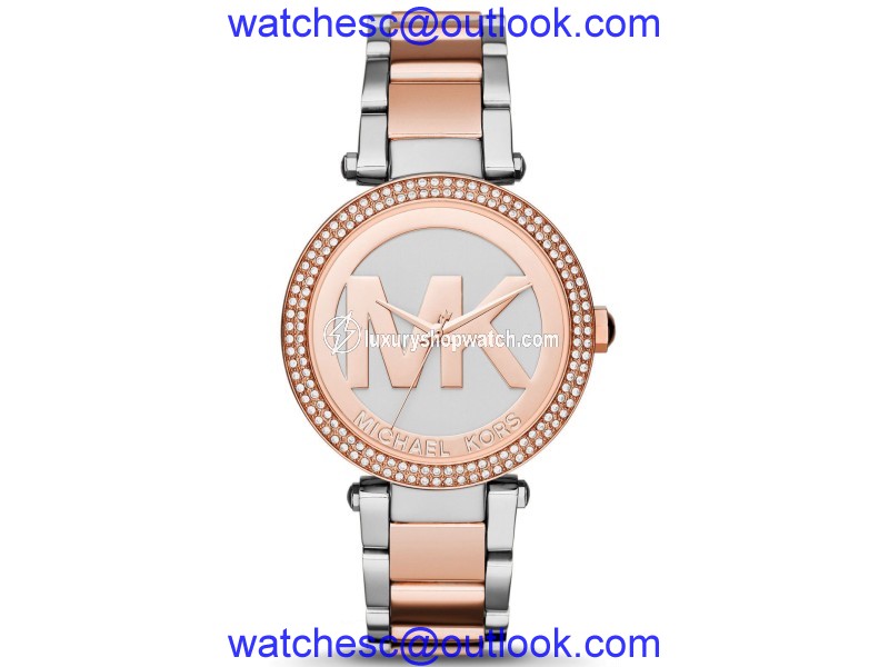 Michael Kors MK6314 Two Tone Stainless Steel 39mm Womens Watch Michael Kors