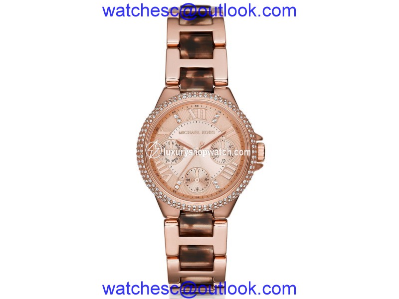 Michael Kors MK4308 Rose Gold Stainless Steel 33mm Womens Watch Michael Kors