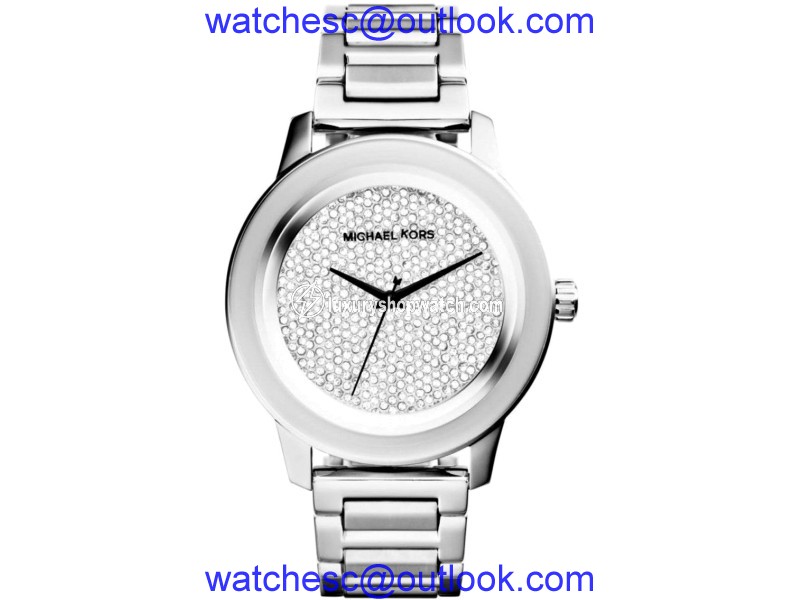 Michael Kors MK5996 Kinley Silver Dial Stainless Steel 42mm Womens Watch Michael Kors