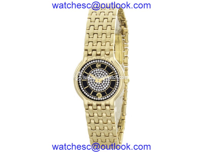 Raymond Weil 4702-2 Gold Plated Stainless Steel 26mm Womens Watch Raymond Weil