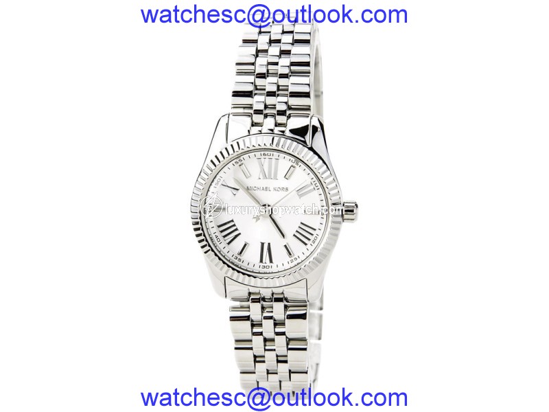 Michael Kors MK3228 Stainless Steel Silver Dial Quartz 25mm Women's Watch Michael Kors
