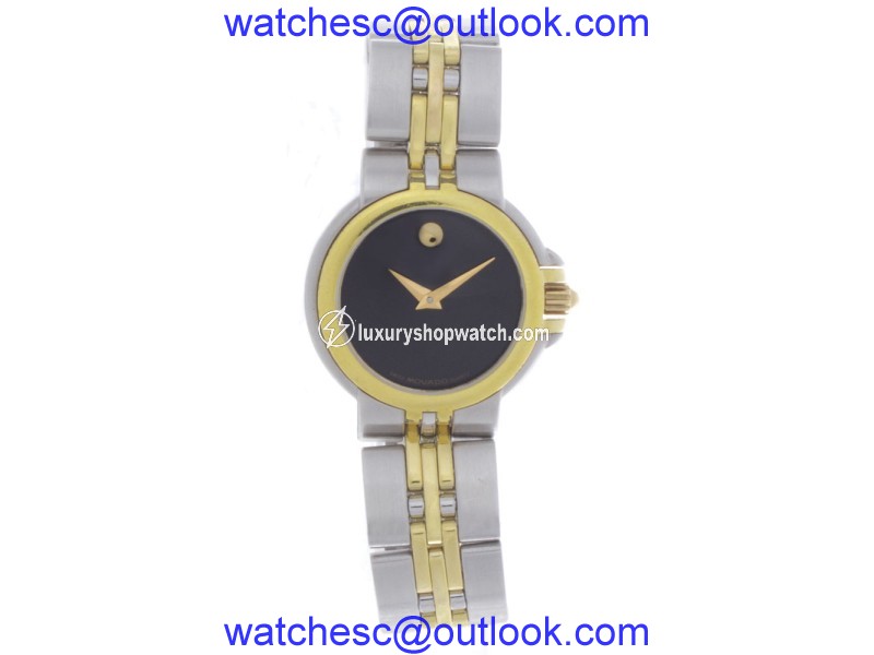 Movado 81 36 835 Two tone Stainless Steel 27mm Womens Watch Movado