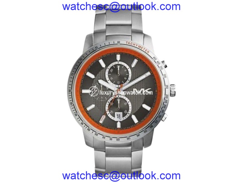 Michael Kors MK8341 Stainless Steel Black Dial Quartz 45mm Men's Watch Michael Kors