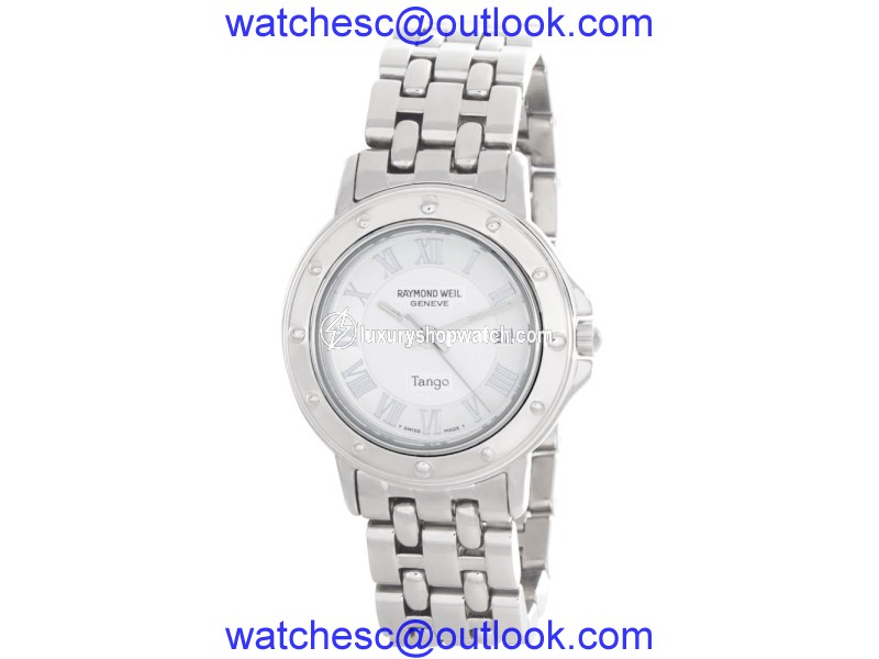 Raymond Weil 5560 Stainless Steel Silver Dial Quartz 38mm Mens Watch Raymond Weil