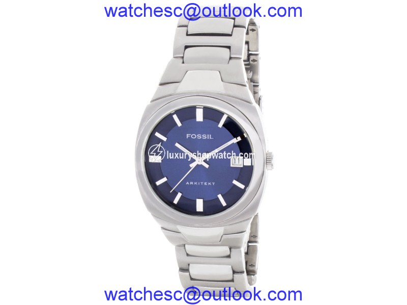 Fossil Arkitekt FS-3035 Stainless Steel Quartz 38mm Mens Watch Fossil