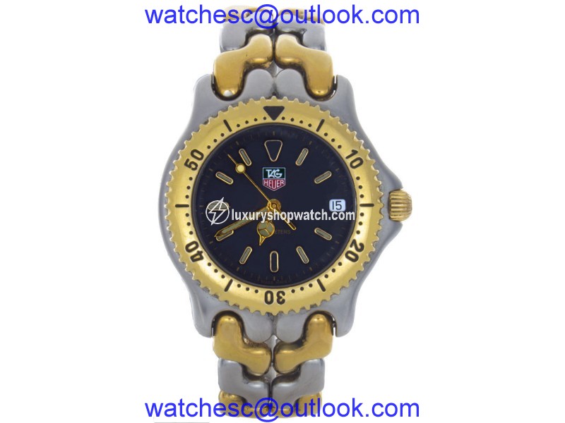 Tag Heuer WG1320-2 Professional 200M Two-Tone Grey Dial Quartz Watch Tag Heuer