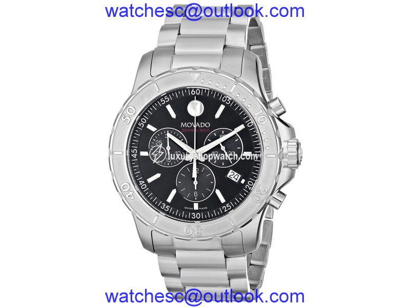 Movado 2600110 Stainless Steel Quartz 42mm Mens Watch Movado