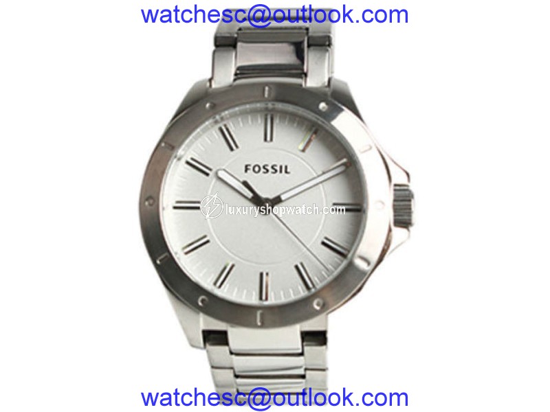 Fossil BQ1300 Stainless Steel Quartz 45mm Mens Watch Fossil