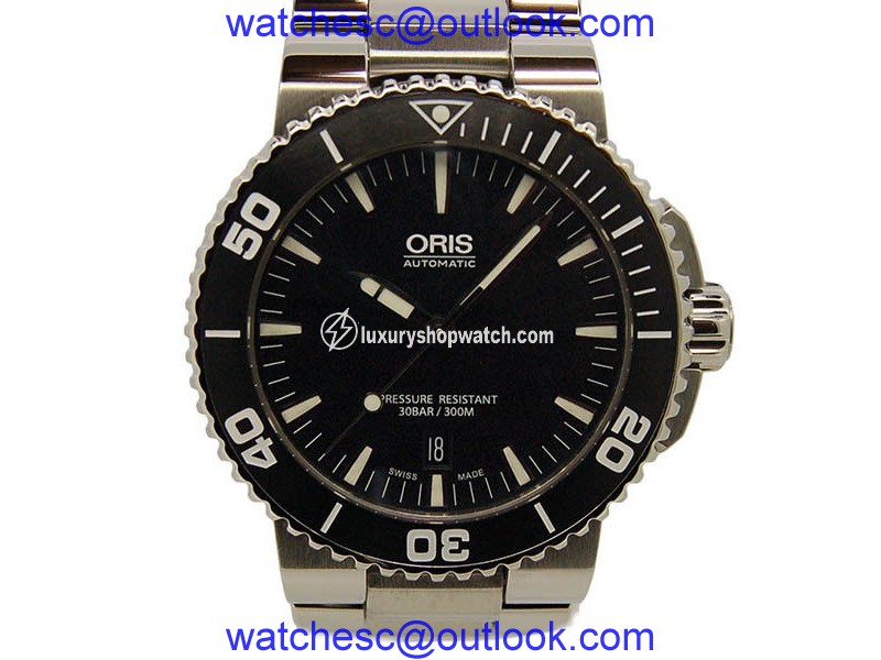 Oris Aquis Date 733 7653 4154 Stainless Steel Automatic 43mm Mens Watch Oris