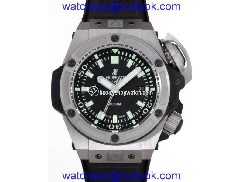 Hublot Big Bang King Oceanographic 731.NX.1190.RX Titanium Black Dial 48mm Mens Watch Hublot