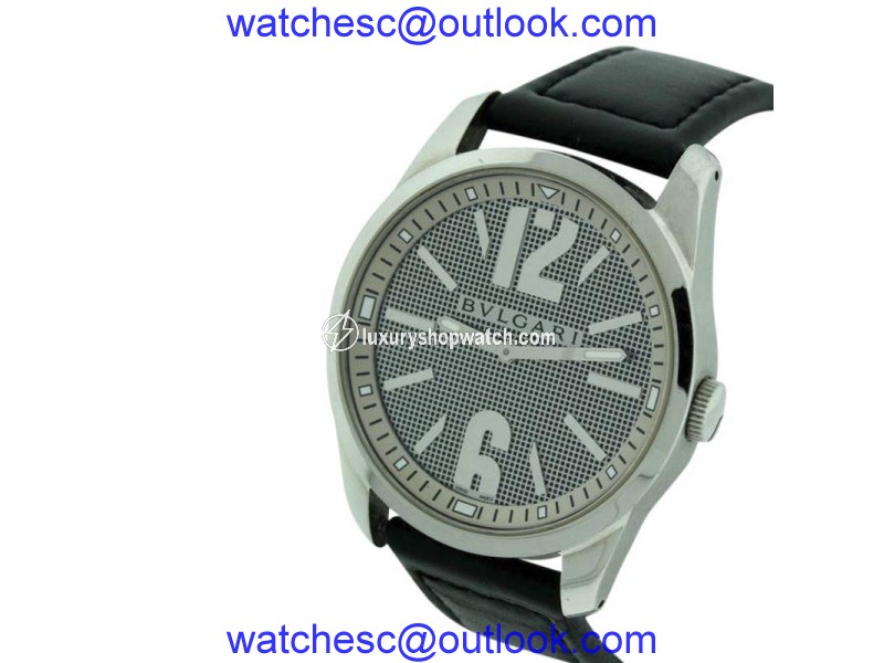 Bulgari Solotempo Large Stainless Steel Mens 42mm Watch Bulgari
