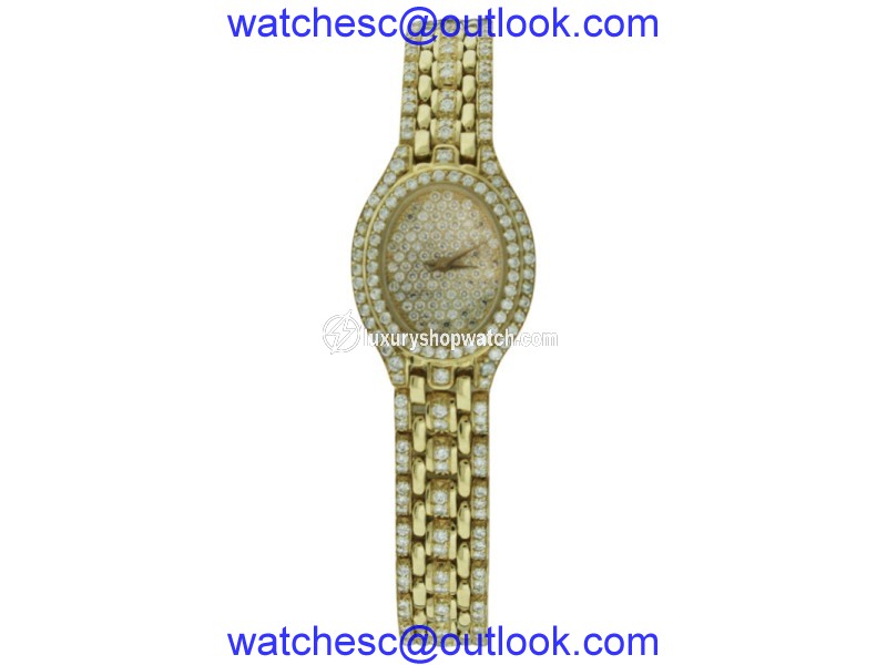Audemars Piguet Classique 18K Yellow Gold & Diamond Womens Watch Audemars Piguet