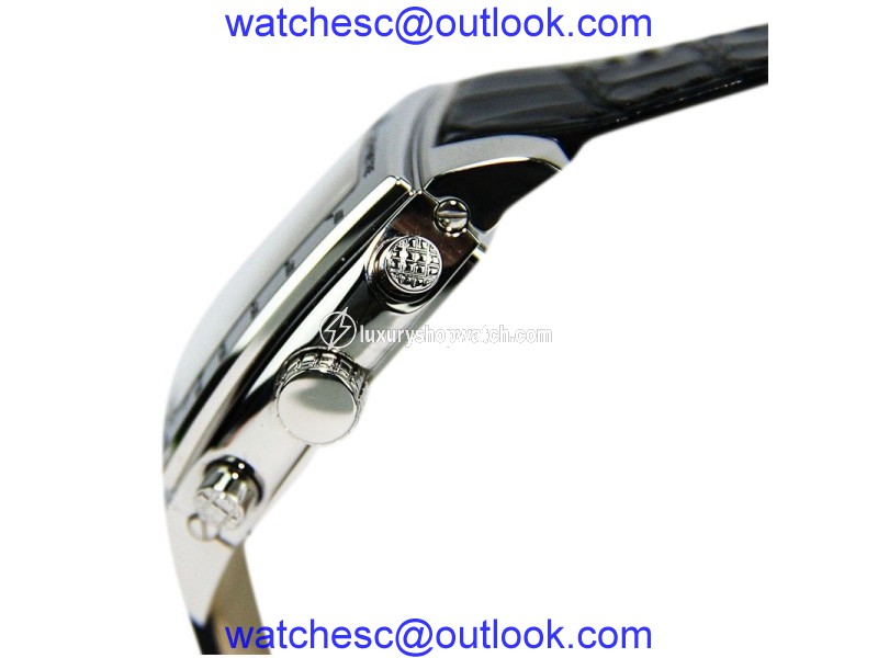 Chopard Chronograph 16 8462-3002 Stainless Steel & Leather 40mm Watch Chopard