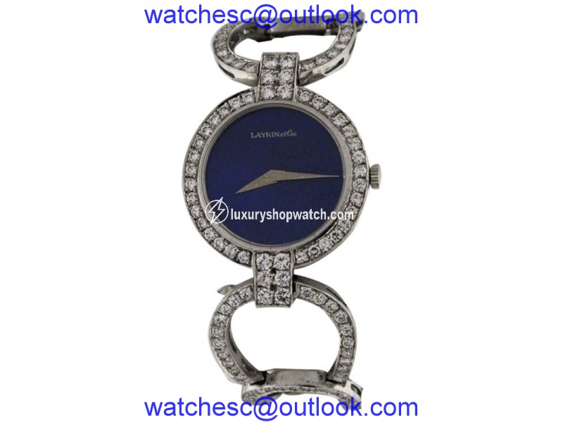 Chopard Classiques Laykin et Cie. 18K White Gold Diamond Watch Chopard