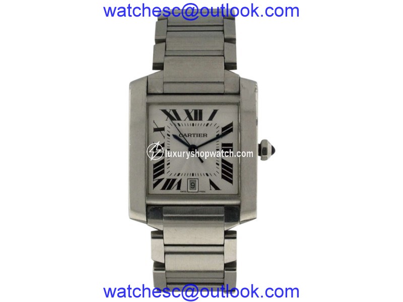 Cartier Tank Francaise Stainless Steel Automatic with Date 32mm Watch Cartier