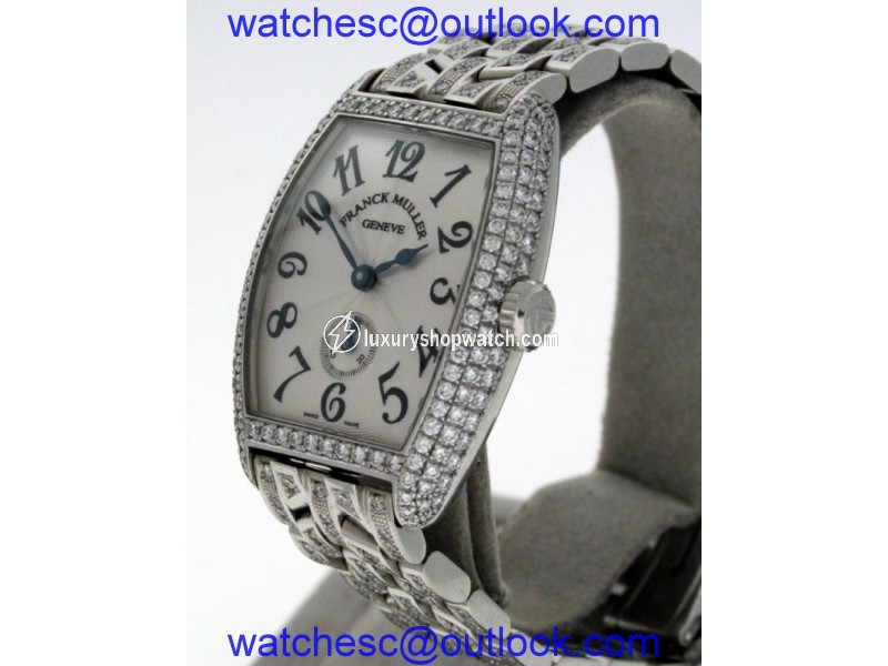 Franck Muller Cintree Curvex DG4434 18K White Gold Watch Franck Muller