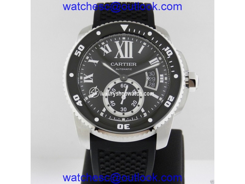 Cartier Calibre de Diver W7100056 Stainless Steel Watch Cartier