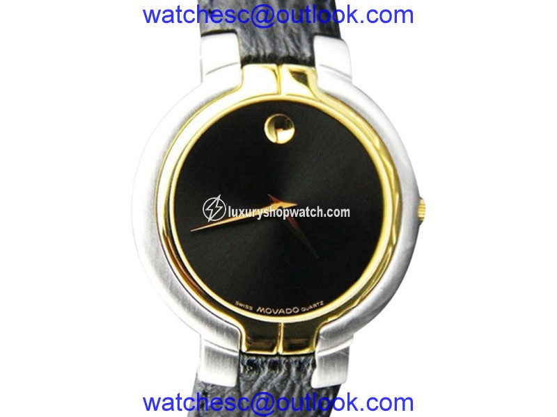Movado Stainless Steel & Gold Plated 42mm Watch Movado