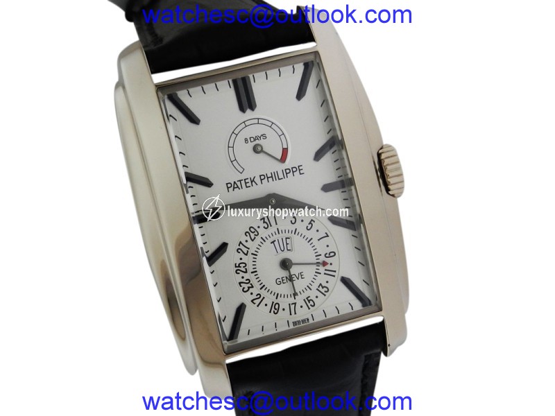 Patek Philippe Gondolo White Gold 5200G-010 Opaline Dial Watch Patek Philippe