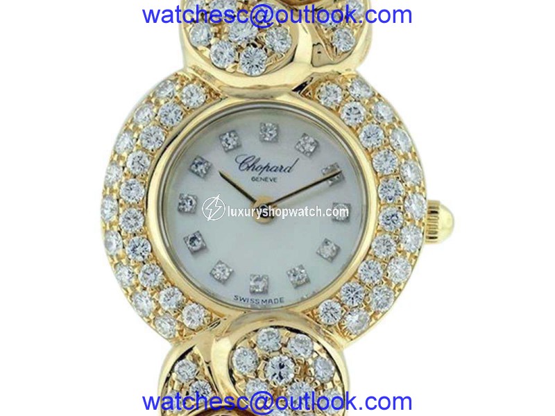 Chopard Casmir 18K Yellow Gold Womens Watch Chopard