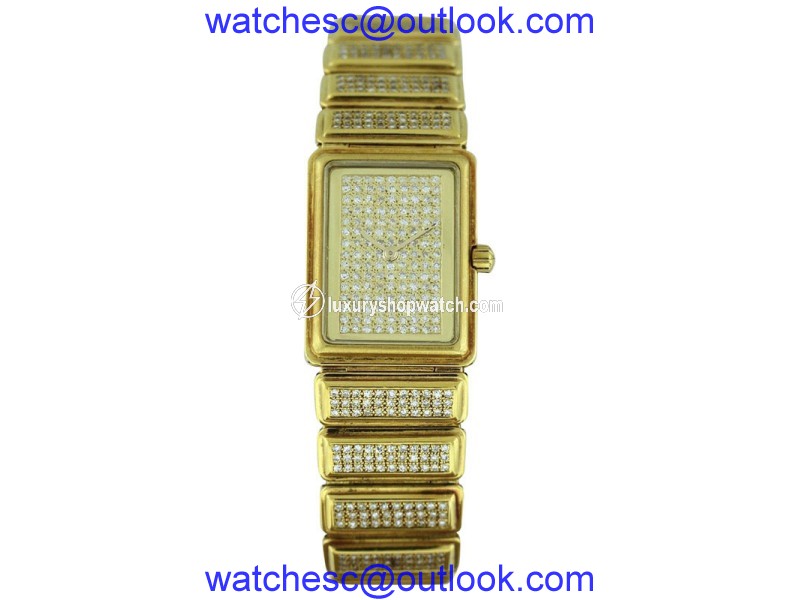 Vacheron Constantin Classic Diamond & 18K Yellow Gold 26mm Womens Watch Vacheron Constantin