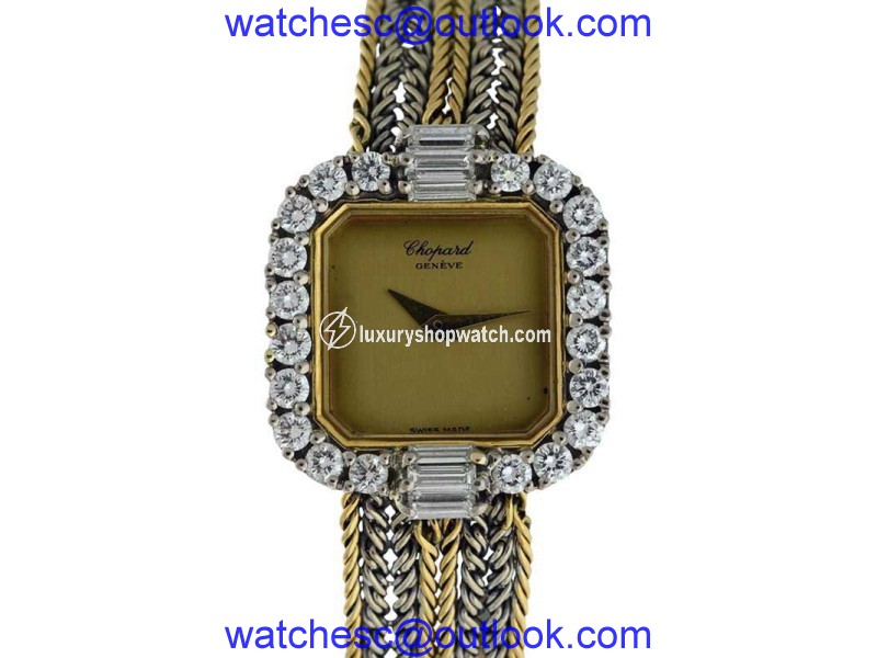 Chopard Classiques 18K Yellow & White Gold 20mm Womens Watch Chopard