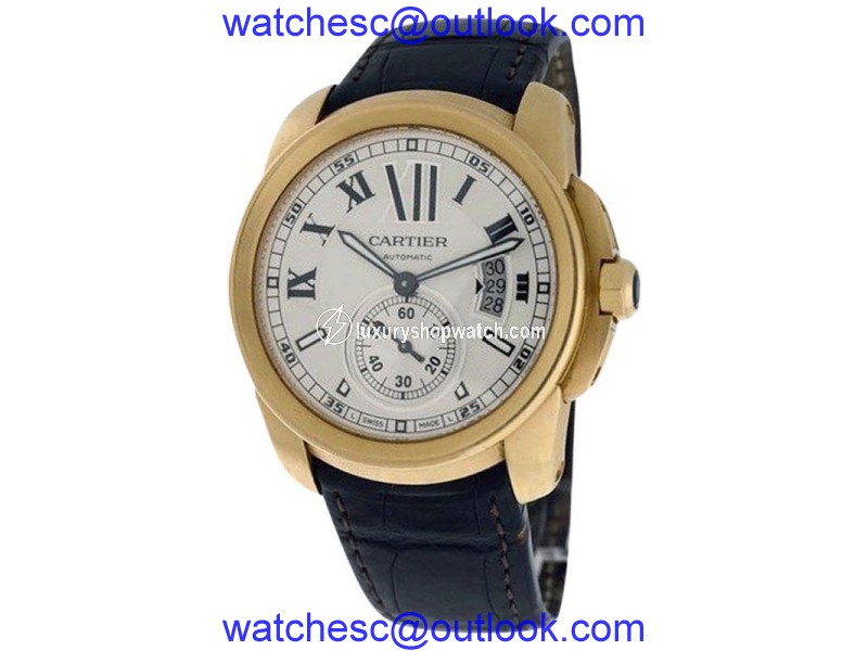 Cartier Calibre de Cartier 18K Rose Gold 42mm Watch Cartier