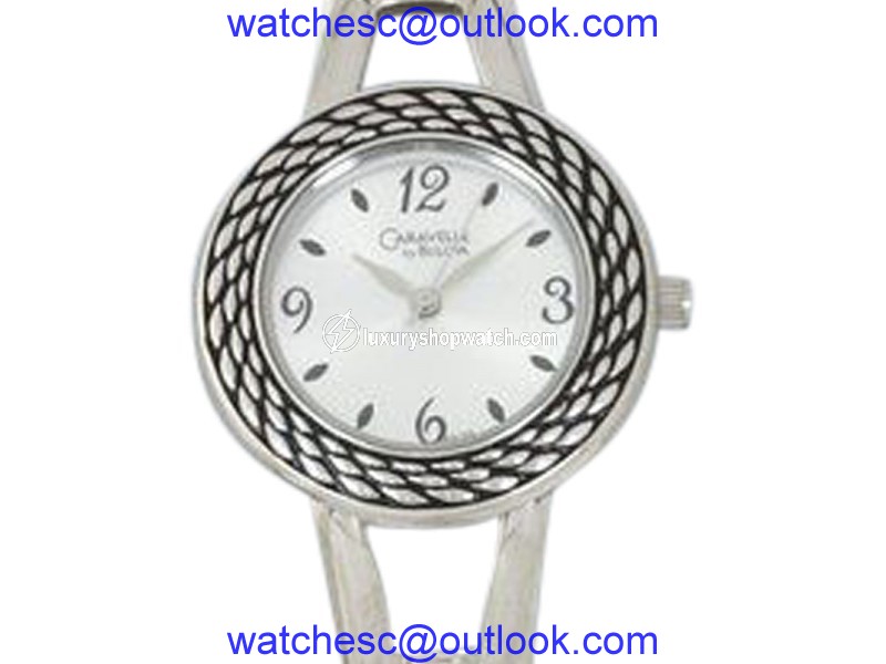 Caravelle By Bulova Women's Silver Dial Bracelet 43L143 Watch Caravelle By Bulova
