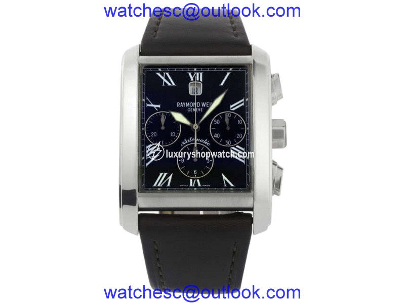 Raymond Weil 4875-STC-00209 Don Giovanni Automatic Chrono Leather Mens Watch Raymond Weil