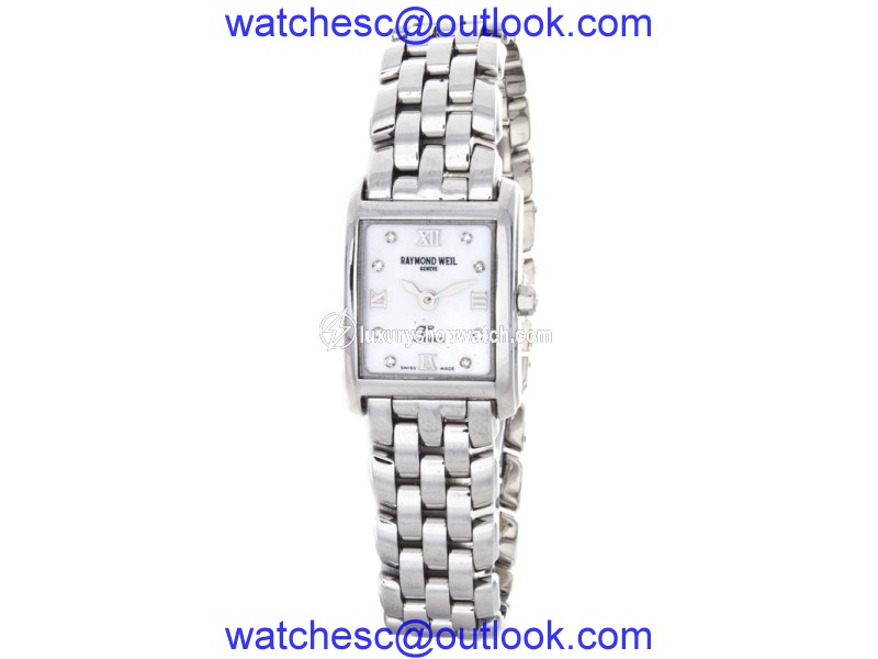 Raymond Weil 5874S/PD Tosca Mother of Pearl Diamond Dial Ladies Watch Raymond Weil