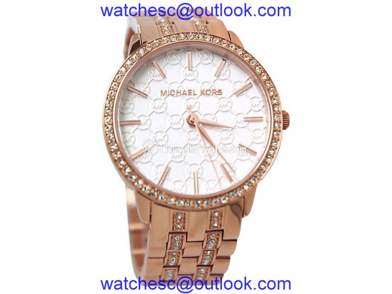 Michael Kors MK3183 Nini Rose Gold-Tone Stainless Steel Women's Watch Michael Kors