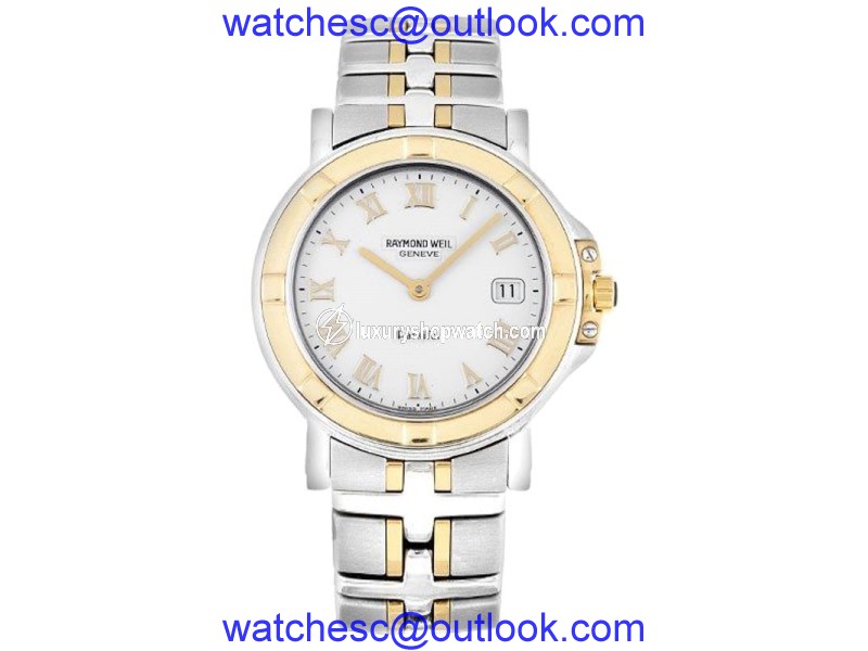 Raymond Weil 9530-STG-00308 Parsifal Steel 18K Yellow Gold Quartz Watch Raymond Weil