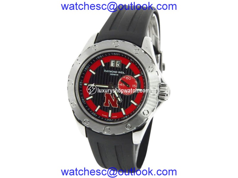 Raymond Weil 8300-ST-20041 Sport Rubber Band Mens Watch Raymond Weil