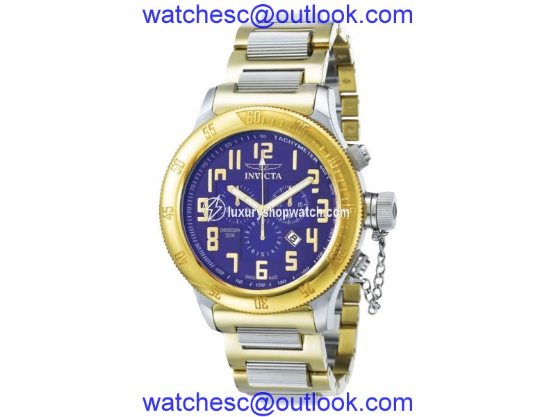 Invicta 4160 Russian Diver Chronograph Mens Watch Invicta