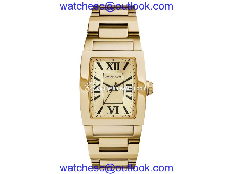 Michael Kors Denali MK5968 Gold Dial Yellow Gold Ion-Plated Womens Watch Michael Kors