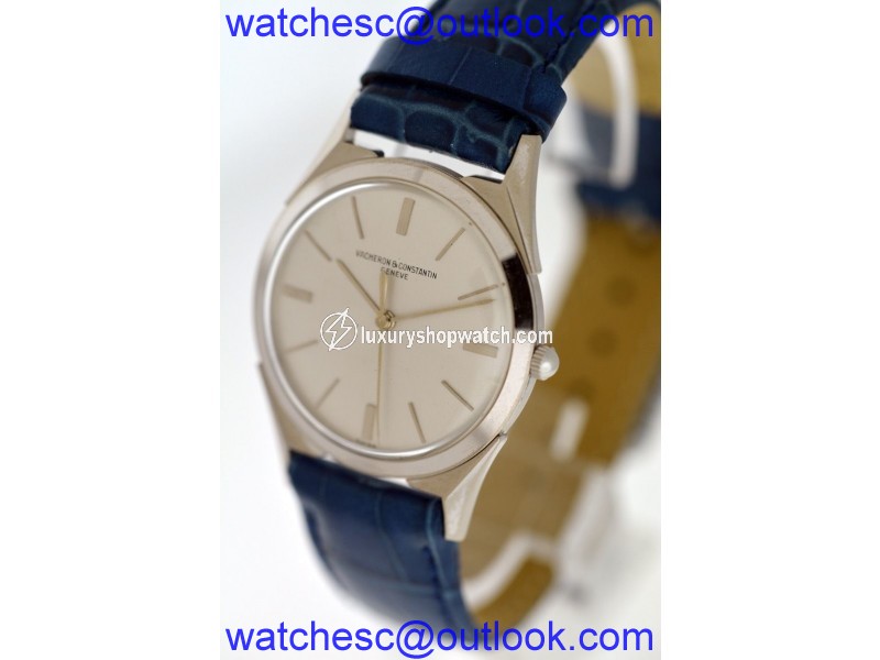 Vacheron Constantin Classique 18k White Gold Vintage Mens 32mm Watch Vacheron Constantin