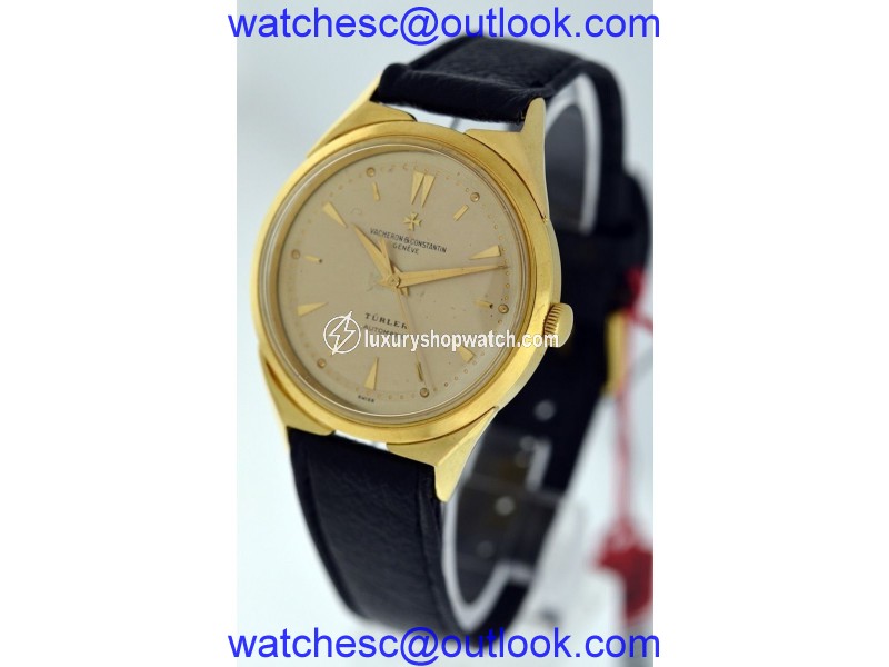Vacheron Constantin Classique "Turler" 18K Yellow Gold Automatic Mens 35mm Watch Vacheron Constantin
