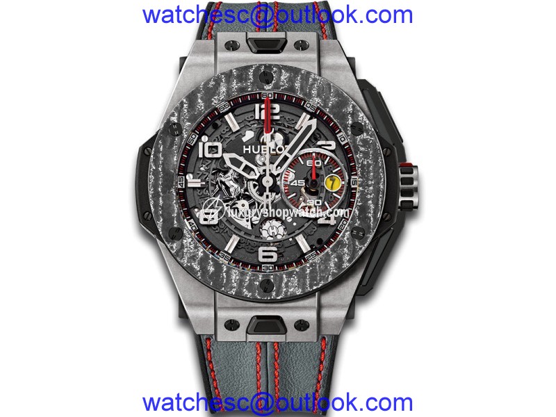 Hublot Big Bang Ferrari Carbon 401.NJ.0123.VR Titanium Watch Hublot