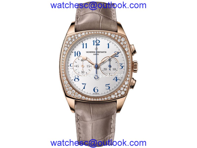 Vacheron Constantin 5005s/000r-b053 Harmony 18K Rose Gold Diamond 37mm x 46.6mm Watch Vacheron Constantin