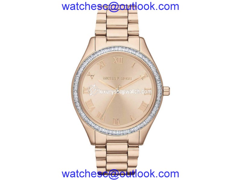 Michael Kors MK3245 Blake Gold Tone Dial Gold Stainless Steel Bracelet 40mm Womens Watch Michael Kors