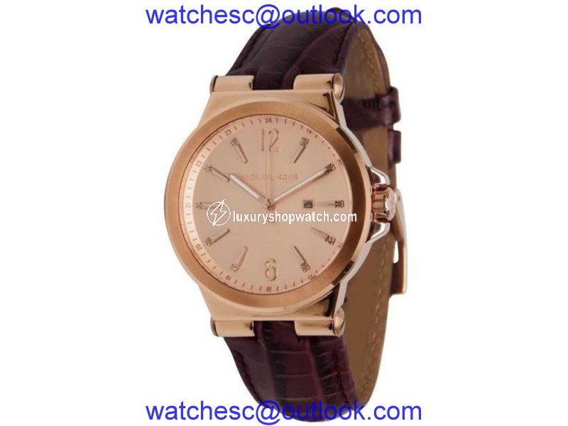 Michael Kors Dylan MK2602 Rose Gold-Tone Stainless Steel 38mm Watch Michael Kors