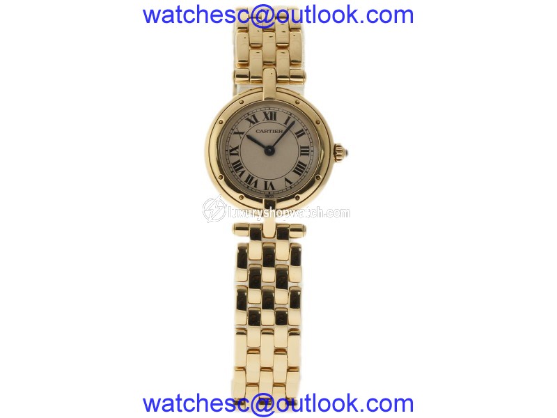 Cartier Vendome 18K Yellow Gold 23mm Womens Watch Cartier