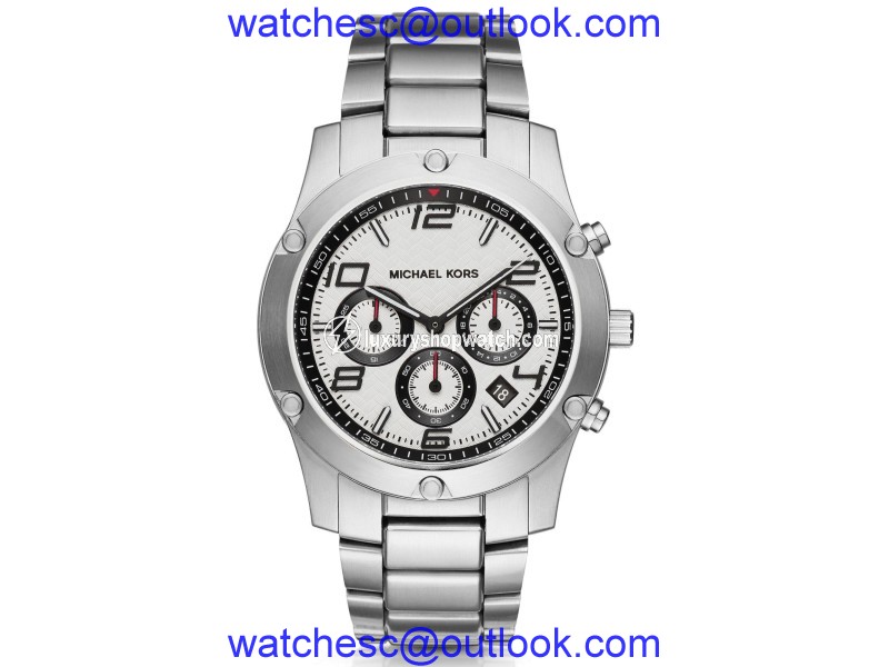 Michael Kors MK8472 Stainless Steel Quartz 45mm Mens Watch Michael Kors