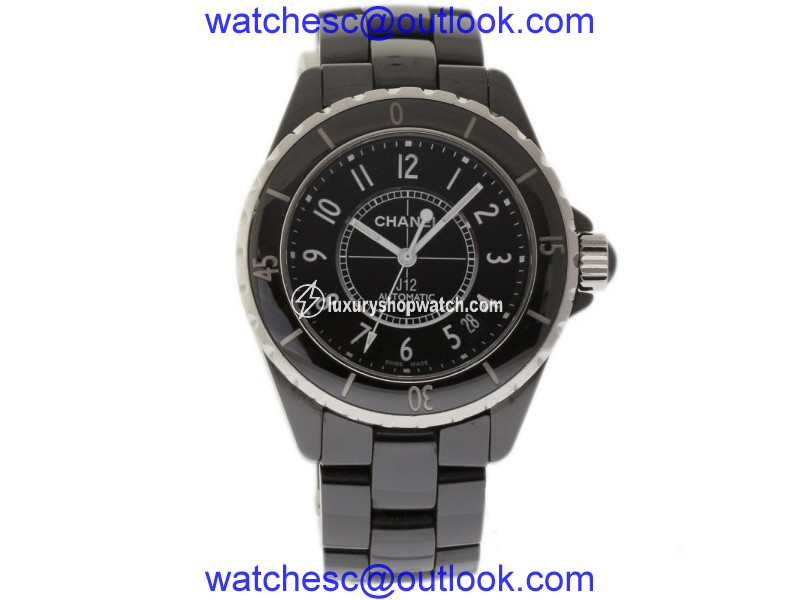 Chanel J12 H0685 Black Ceramic Automatic 38mm Unisex Watch Chanel